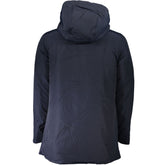 Woolrich Blue Cotton Men Jacket